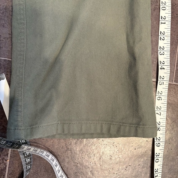 Quince Organic Stretch Cotton Twill Cargo Pants Size 2  Utility wide leg - Picture 8 of 10